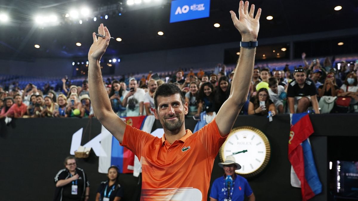 Novak Djokovic: Serbian tennis player Novak Djokovic, who faced heat and was embroiled in a deportation saga, is back and looks strong as ever. The nine-time champion will leave no stone unturned to lift the Australian Open title again. Credit: Reuters Photo