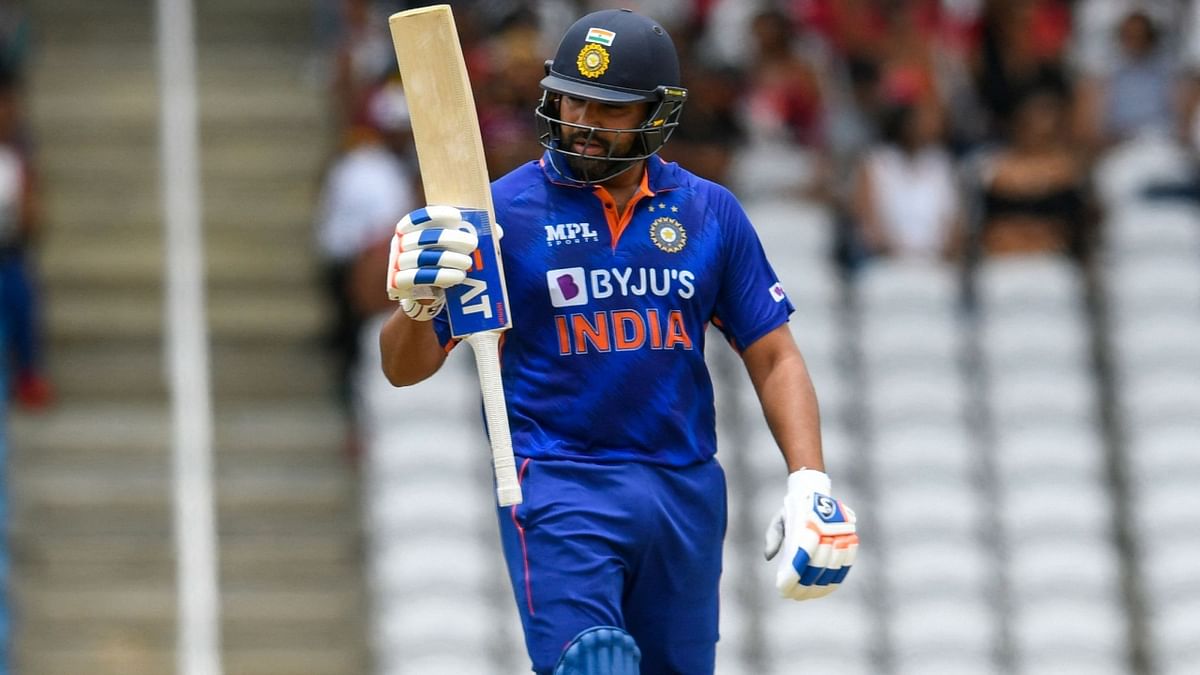 Rohit Sharma: Rohit Sharma is the only batter who has scored three double centuries in ODI format. His first double century came in 2009 against Australia in Bangalore. On November 14, 2014, Rohit wrote history with his bat by scoring an unbeaten 264 runs against Sri-Lanka at the Eden Garden, Kolkata. And the third double century came against Sri Lanka in 2017 in Mohali. Credit: AFP Photo