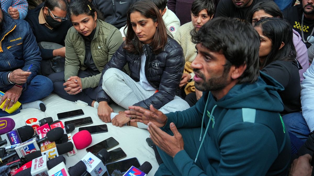 India is a deeply hierarchical society and Phogat said many wrestlers were intimidated from coming forward because of their humble origins. Credit: PTI Photo