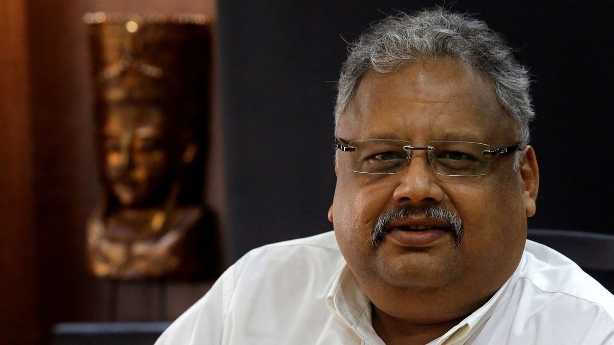 Late investor Rakesh Jhunjhunwala has been posthumously honoured with the Padma Shri award in the 'Trade & Industry' category. Credit: Reuters Photo