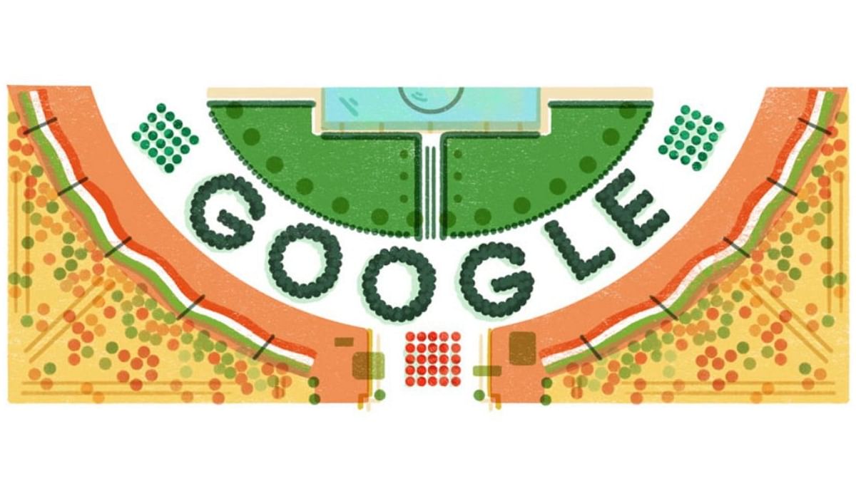 In 2017, artist Reshidev RK recreated the colourful Republic Day celebrations with the iconic parade. The doodle, with the Rashtrapati Bhawan in the background, showed India's heritage and architecture on its 70th Republic Day. Credit: Google Photo