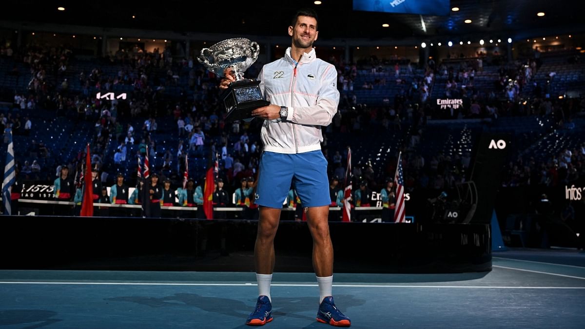 An emotional Novak Djokovic called it