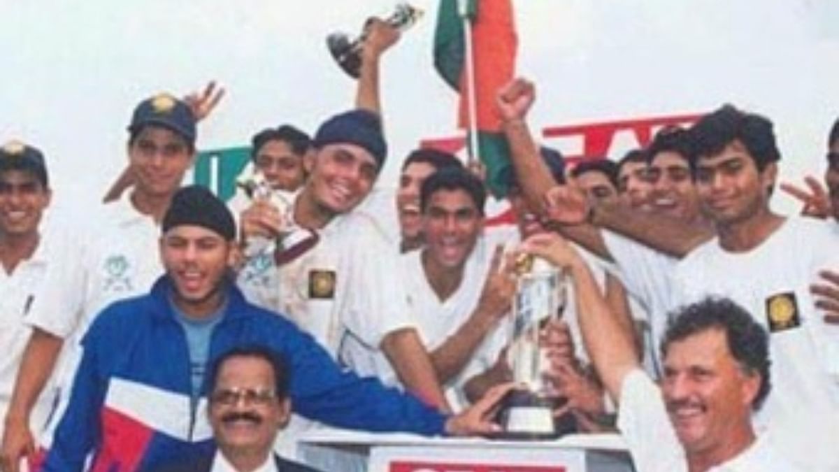 Team India won their first ever U-19 World Cup trophy in 2000 under Mohammad Kaif’s captaincy. Credit: Instagram/mohammadkaif87