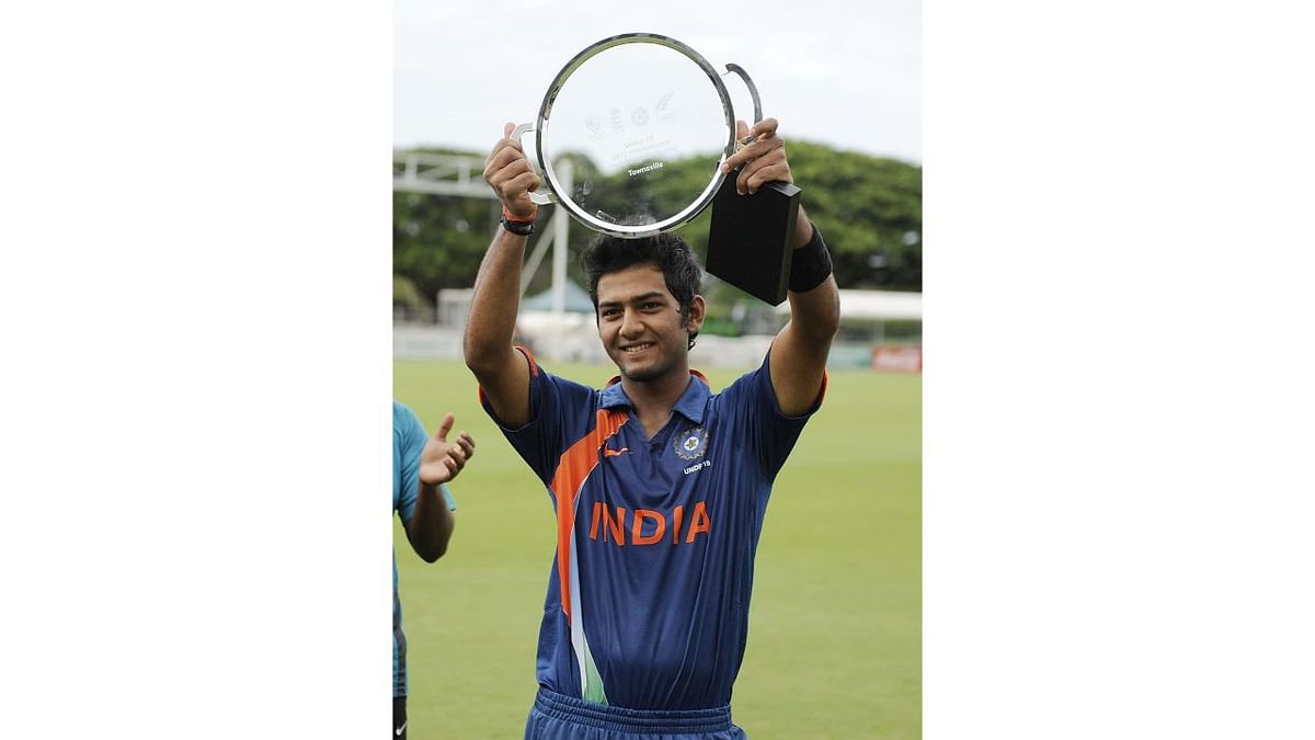 On August 26, 2012, Team India Under-19 side won their third World Cup under the captaincy of Unmukt Chand, who played the captain's knock and scored a century in the final against Australia. Credit: DH Pool Photo