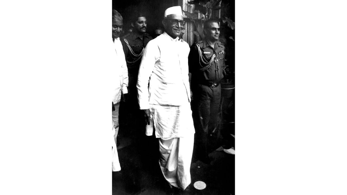 Morarji Desai, who served as the 4th Prime Minister of India between 1977 to 1979, has presented 10 union budgets - the highest by one person. Credit: DH Pool Photo