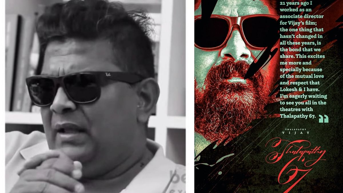 Filmmaker Mysskin is also part of 'Thalapathy 67'. Credit: Special Arrangement