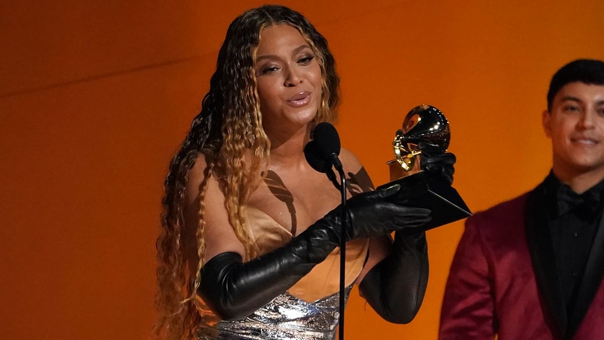 Beyonce won best dance/electronic music album with Renaissance at the 2023 Grammys. Credit: AP Photo