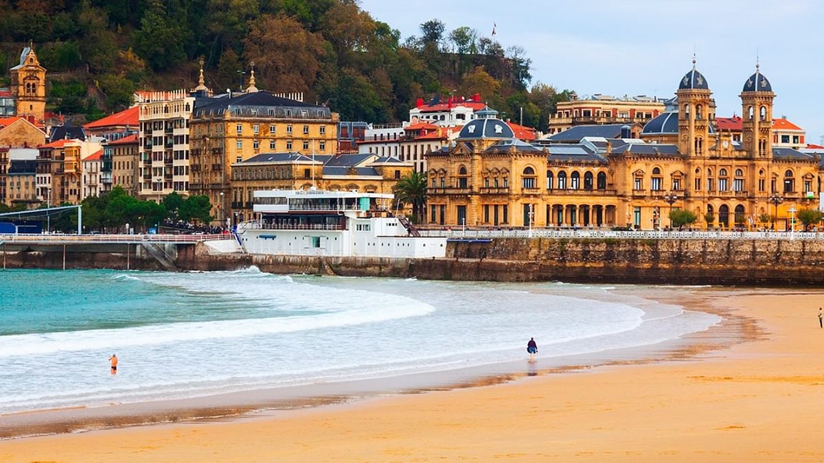 Third on the list was a resort town in Spain’s mountainous Basque Country, San Sebastian. Credit: Twitter/@spain