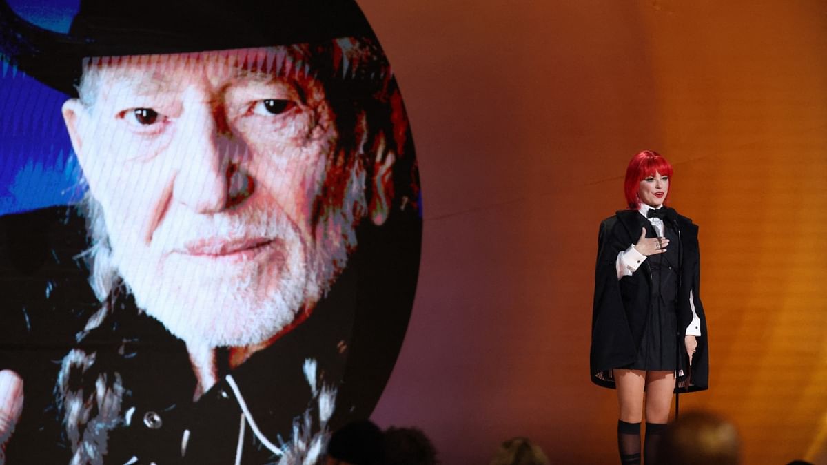 Willie Nelson won Grammy for his album 'A Beautiful Time' in Best Country Album category. Credit: Reuters Photo