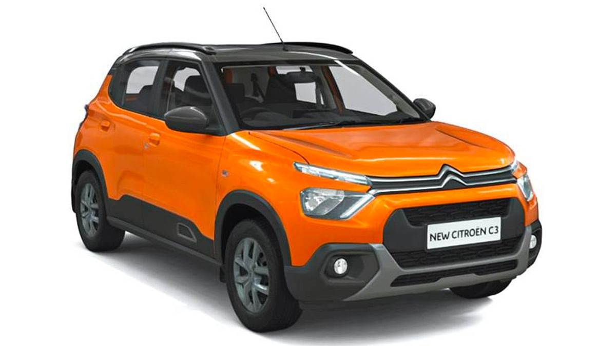 Citroen eC3 likely to launch in mid-February and is expected at Rs 11:00 lakh (ex-showroom). The car will compete with its rivals Tata Tiago EV, Tigor EV. A 29.2 kWh battery pack will provide power to a front-axle electric motor that is capable of producing 57 hp of maximum power and 143 Nm of peak torque. Citroen claims that the eC3 will be capable of going from 0 to 60 km/h in 6.8 seconds and reach a top speed of 107 km/h. Credit: Special Arrangement