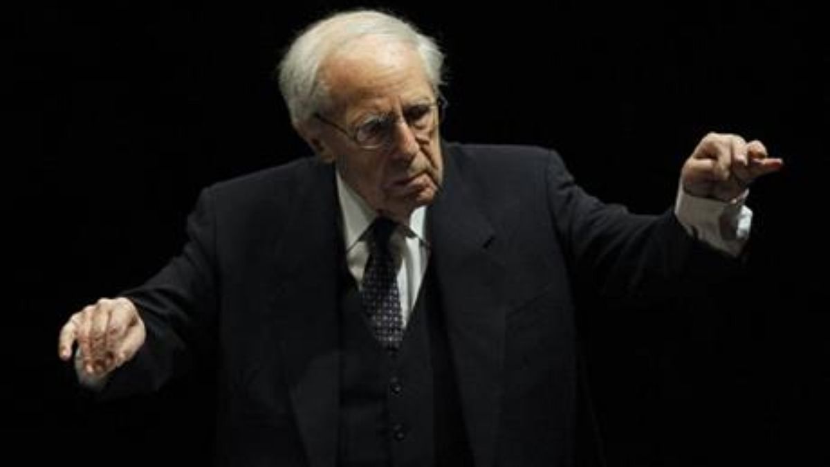 French composer Pierre Boulez, who is the most significant French composer of his generation, has 26 Grammy Awards and is the fifth artist with the most Grammy Award wins'. Credit: AP Photo