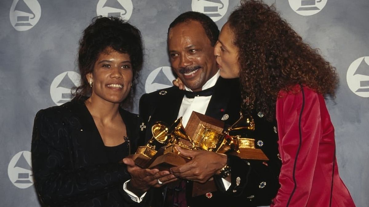 American record producer Quincy Jones is the third artist to have maximum Grammy awards. He has earned 28 Grammy awards in his illustrious decades-long career. Credit: Instagram/@quincyjones