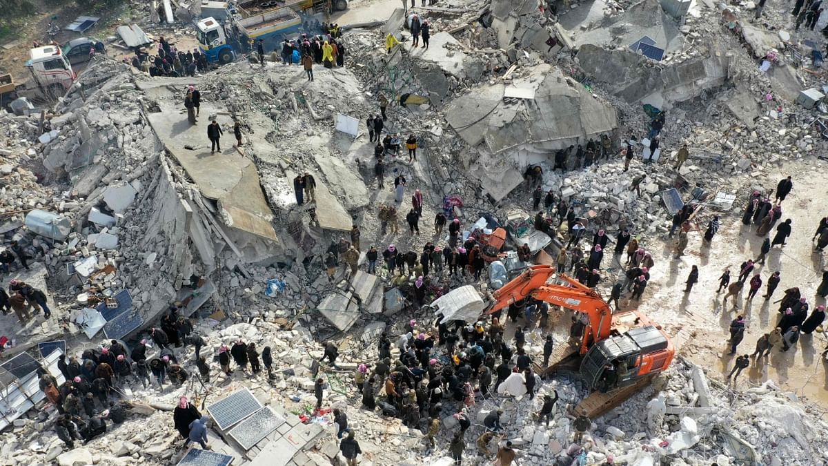 Many governments and aid groups have rushed to dispatch personnel, funds and equipment to help the rescue efforts in quake-stricken areas of Turkey and Syria. Credit: AFP Photo