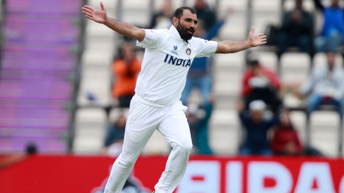 Indian pacer Mohammad Shami became the ninth bowler for Team India to take at least 400 wickets in international cricket. He achieved this feat on February 9 after dismissing Australia's David Warner in the first innings of the Nagpur Test. Credit: AP Photo