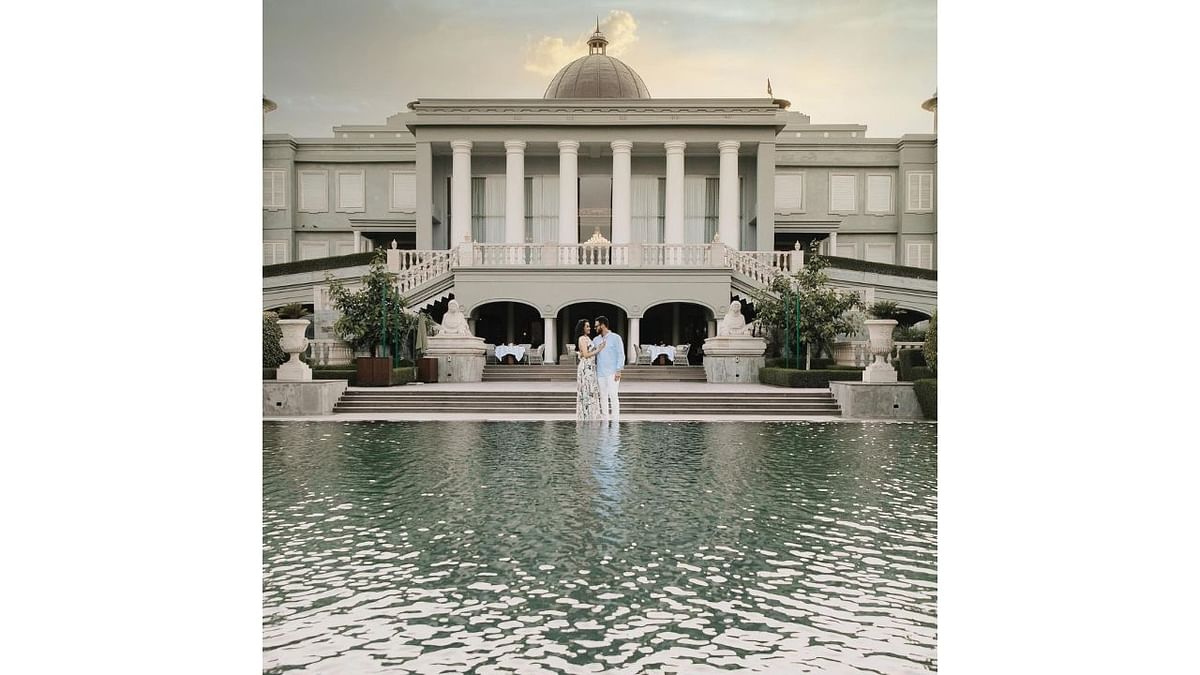 Raffles Hotel in Udaipur | Raffles Udaipur is an enchanting private oasis, set on a 21-acre island amidst the Aravalli Range and the Udai Sagar Lake. This is the ideal location for a romantic escape and to create cherished memories. Credit: Instagram/@rafflesudaipur