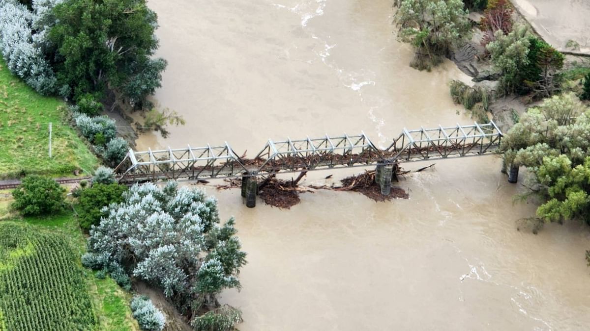 New Zealand declared a National State of Emergency after a potent cyclone flooded parts of the country. Credit: Reuters Photo
