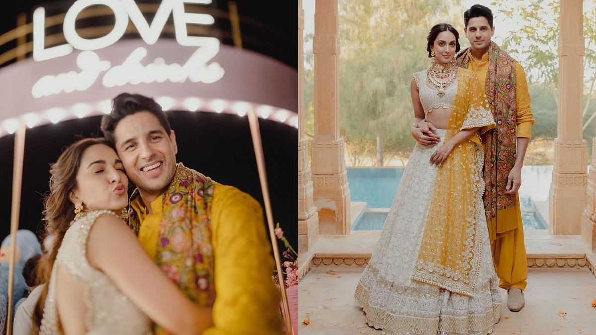 On the occasion of Valentine's Day, Sidharth Malhotra and Kiara Advani released a new set of pictures from their pre-wedding festivities which went viral soon. Credit: Instagram/@sidmalhotra