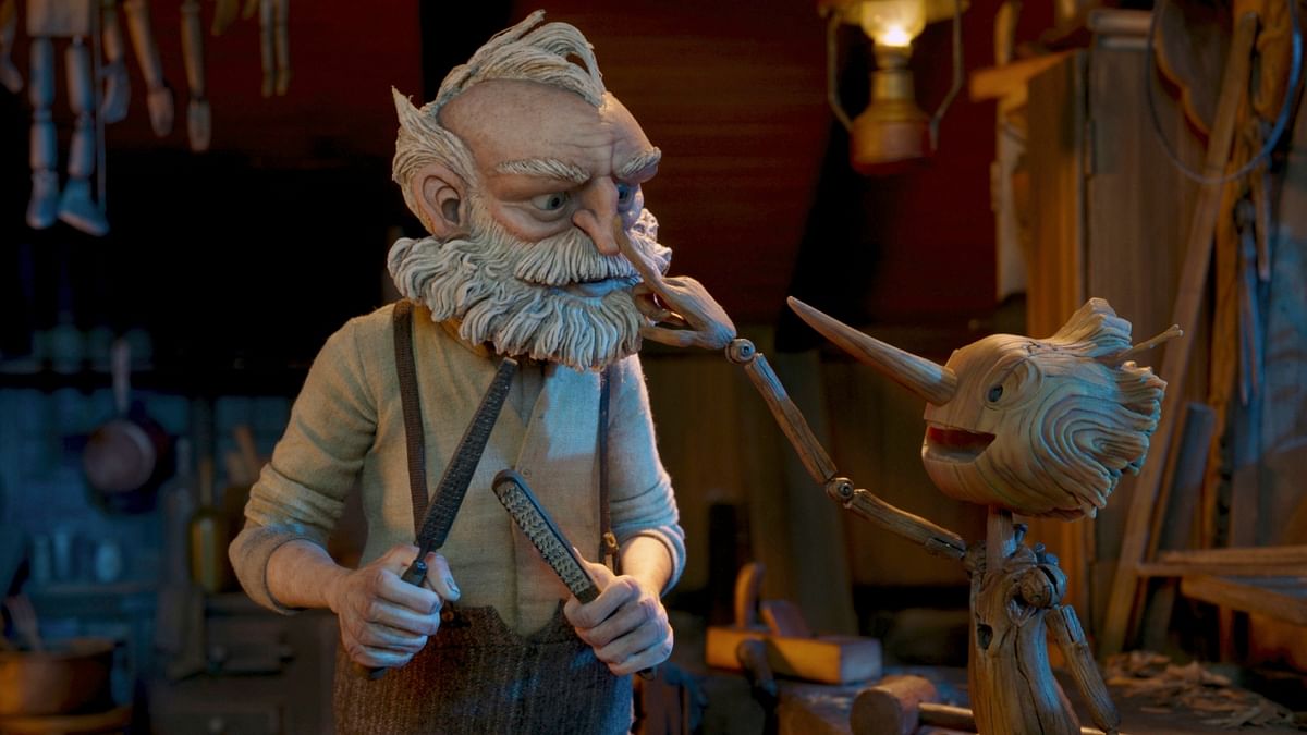 Best Animated Film - 'Guillermo del Toro's Pinocchio'. Credit: AP Photo