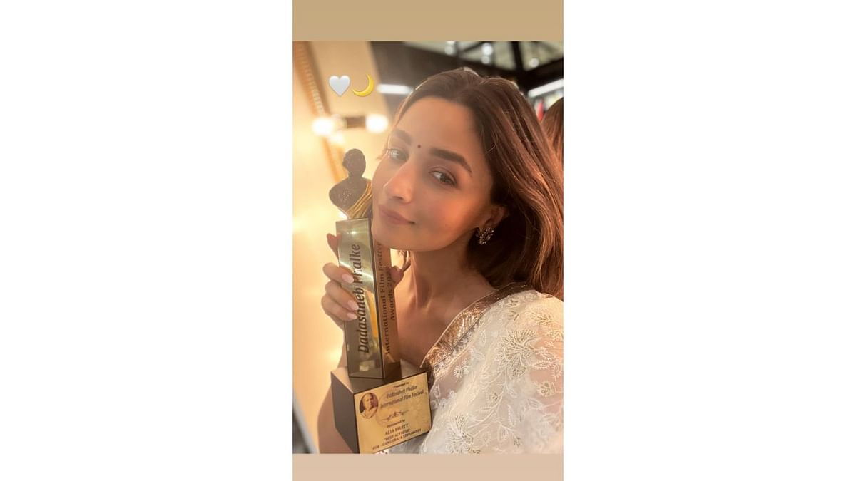 Best Actress – Alia Bhatt ('Gangubhai Kathiawadi'). Credit: Instagram/@aliaabhatt