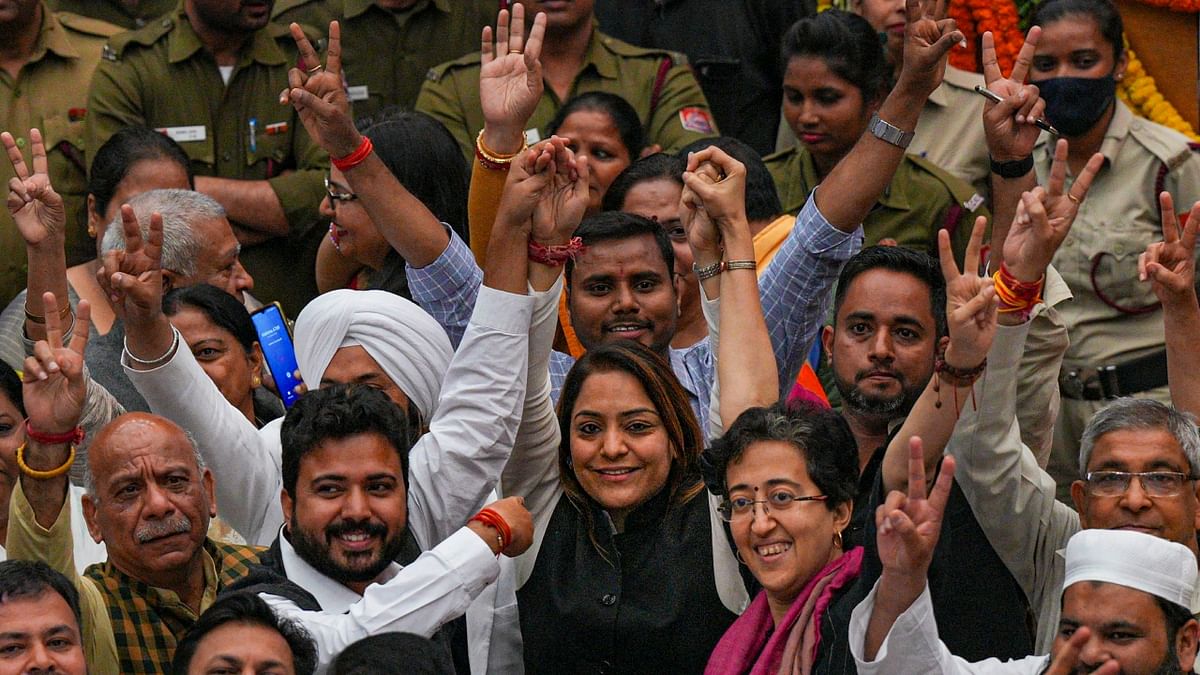 After three failed attempts by the municipal body to hold the election the Delhi Mayoral elections were held on Wednesday (February 22). Credit: PTI Photo