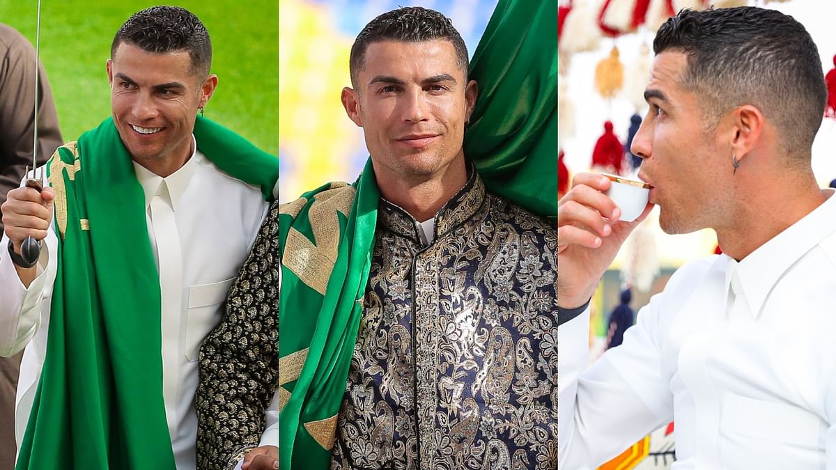 Ronaldo celebrates Saudi Foundation Day in traditional thobe dress; See pics