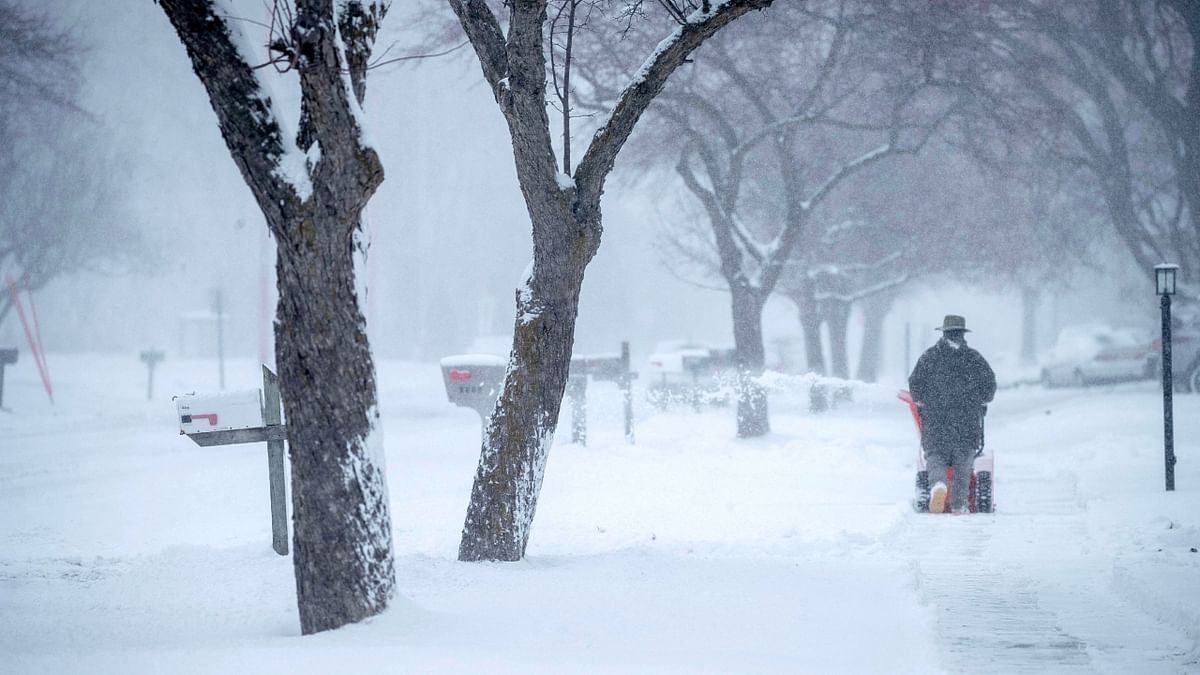 The broad swath of the northern United States - from Washington state to New England - remained under winter weather advisories. Credit: Reuters Photo