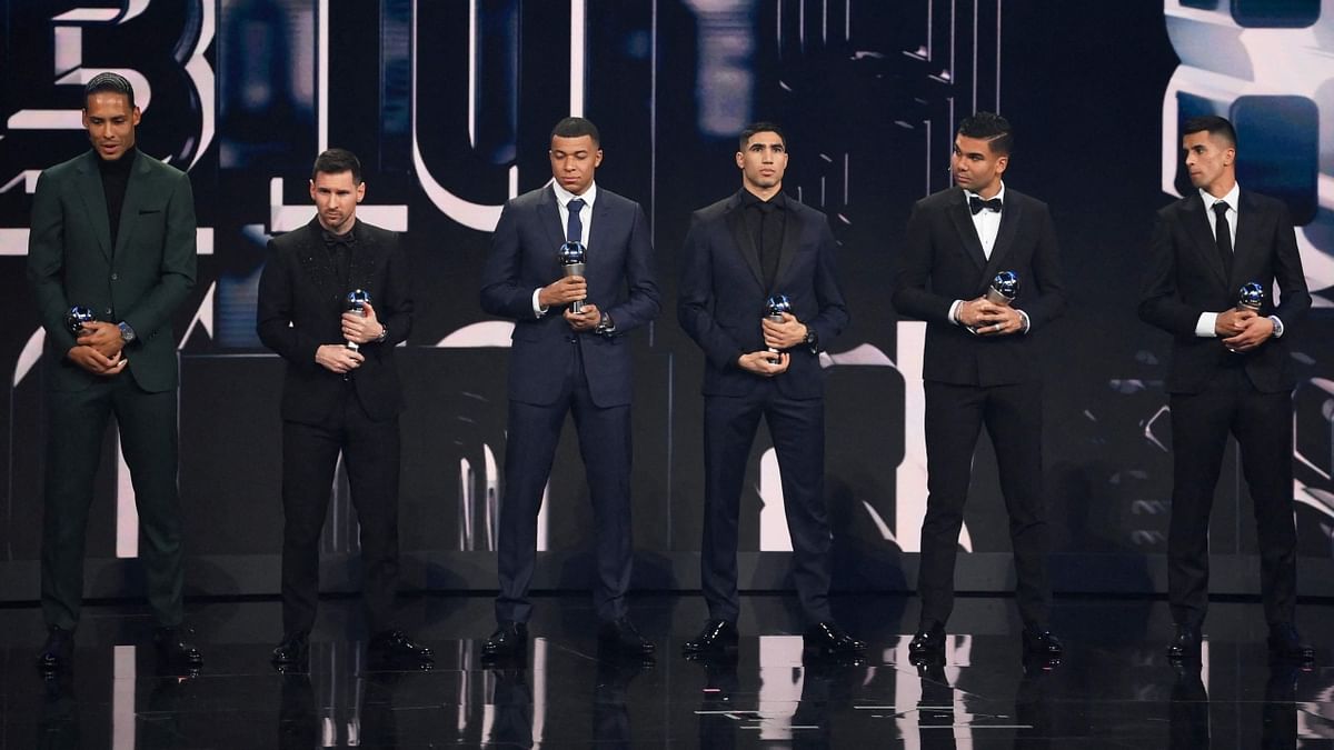 2022 FIFA FIFPRO Men's World 11 - With Lionel Messi, Kylian Mbappe, Karim Benzema and Erling Haaland all made 2022 FIFA FIFPRO Men's World 11. Credit: AFP Photo