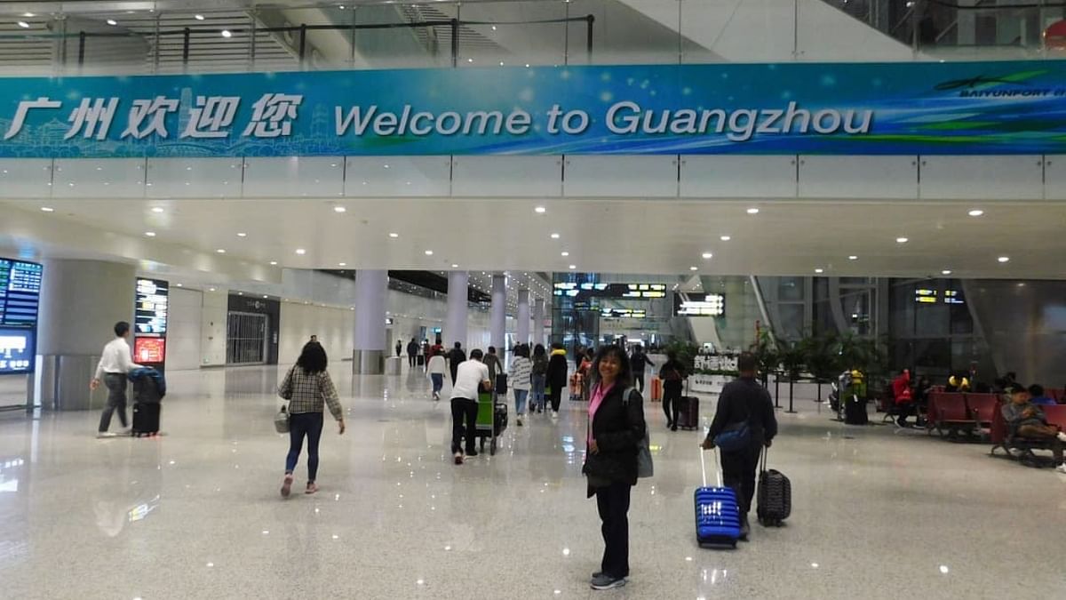 Third on the list was Guangzhou Baiyun International Airport in China. Credit: Instagram/@mistercharm