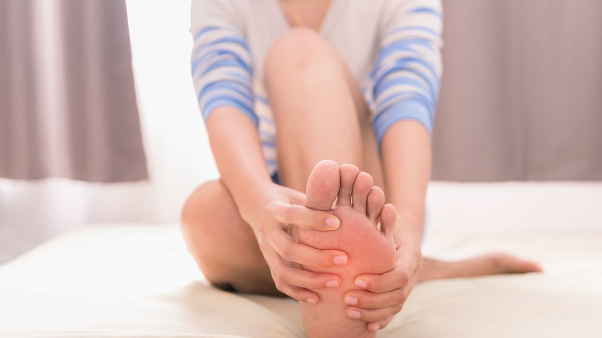 Apply a mild hand and foot cream, and a facial oil that will help replenish your skin and restore moisture. Credit: Getty Images