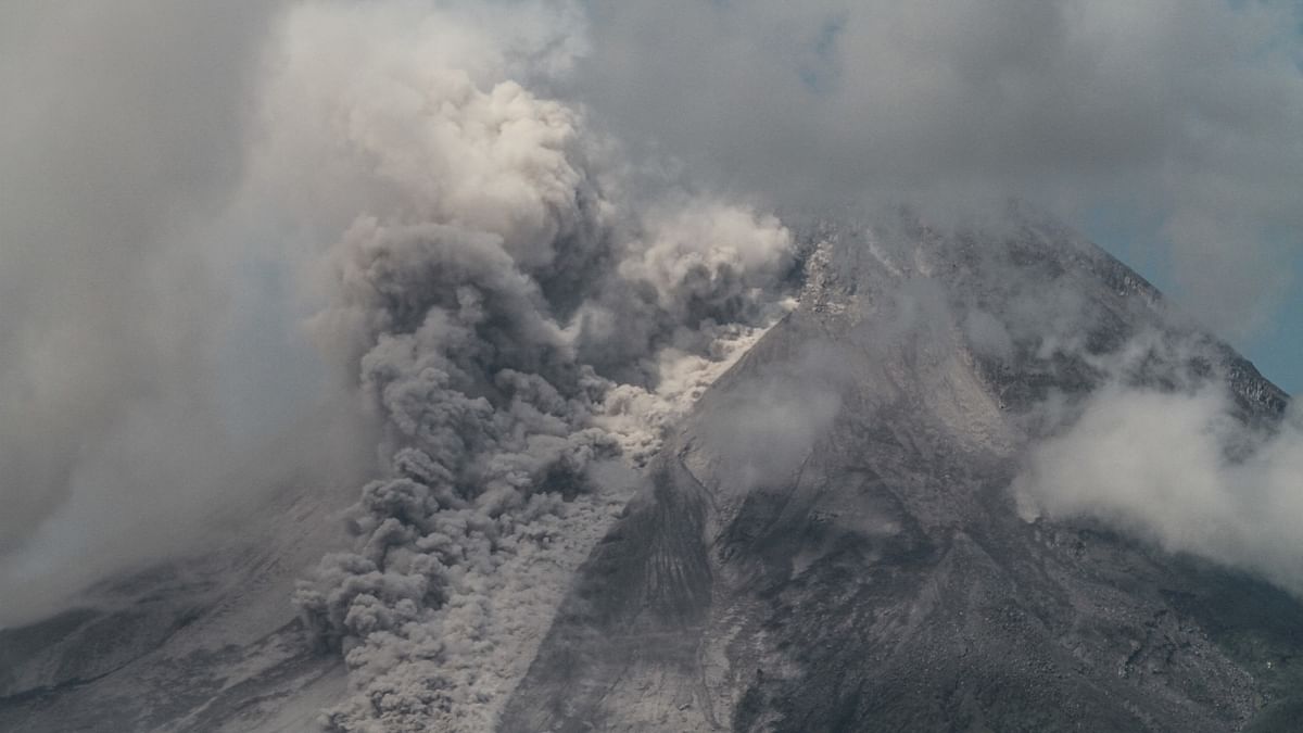 Indonesia's Mount Merapi erupted with avalanches of searing gas clouds and lava, forcing authorities to halt tourism and mining activities on the slopes of the country's most active volcano. Credit: Reuters Photo