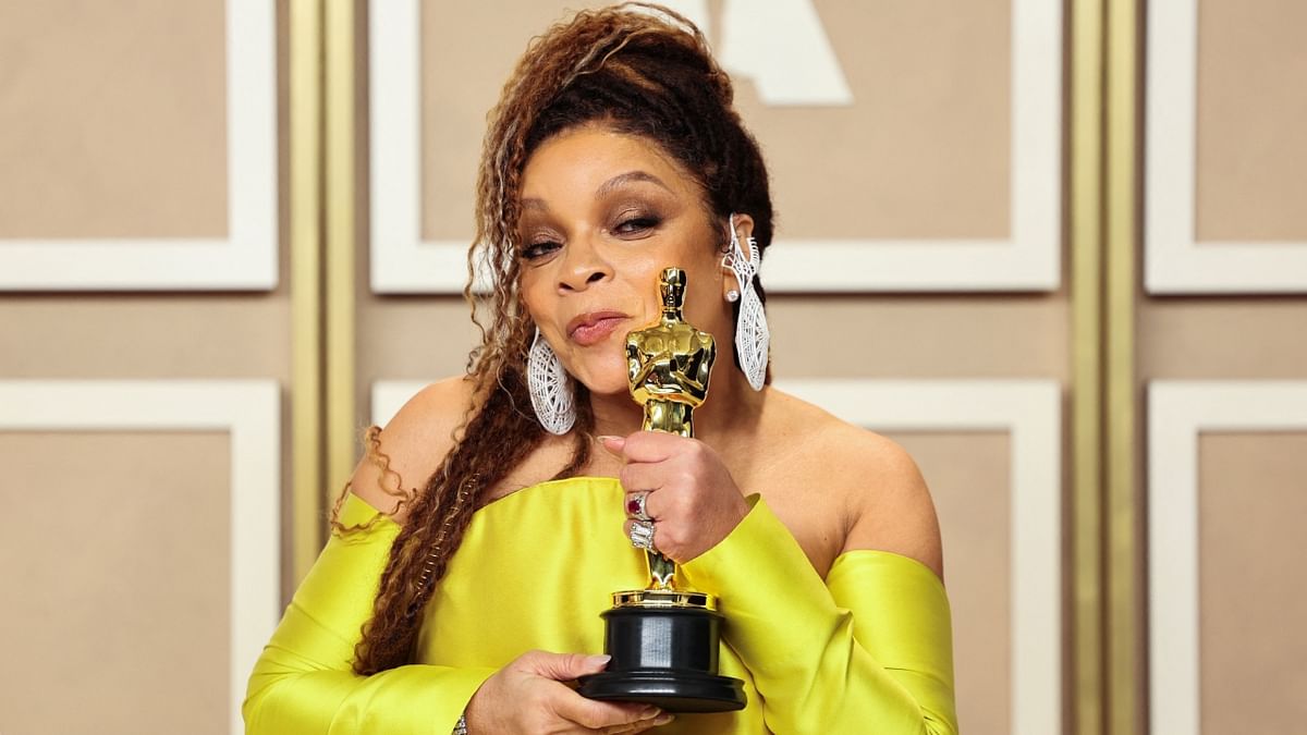 Costume designer Ruth E Carter became the first Black woman to win two Oscars. Credit: Reuters Photo
