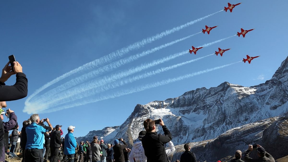 Switzerland, which is famous for its mountains, clocks and its food, scored 7.34 and secured eighth position. Credit: Reuters Photo