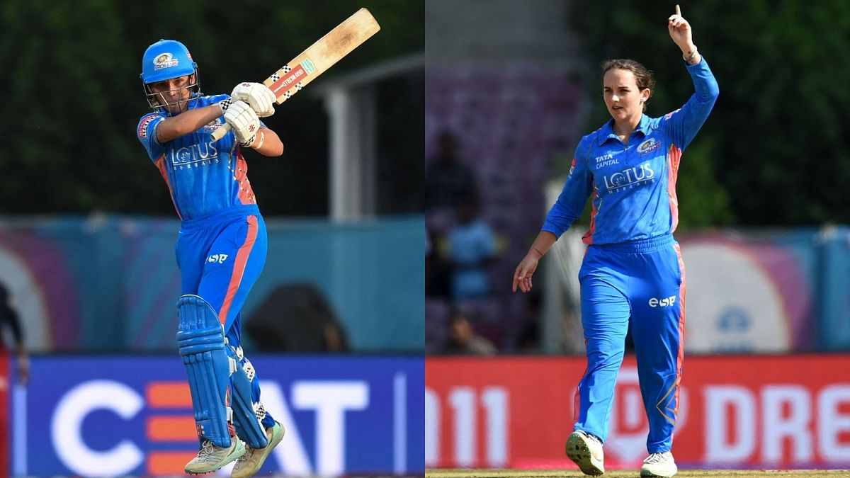 Amelia Kerr of Mumbai Indians: New Zealand all-rounder Amelia was another all-rounder whose contribution played a key role in Mumbai Indians' title win. With the best score of 45*, Kerr scored 149 runs in seven innings and was the second highest wicket-taker with a total of 15 wickets. Credit: AFP Photo