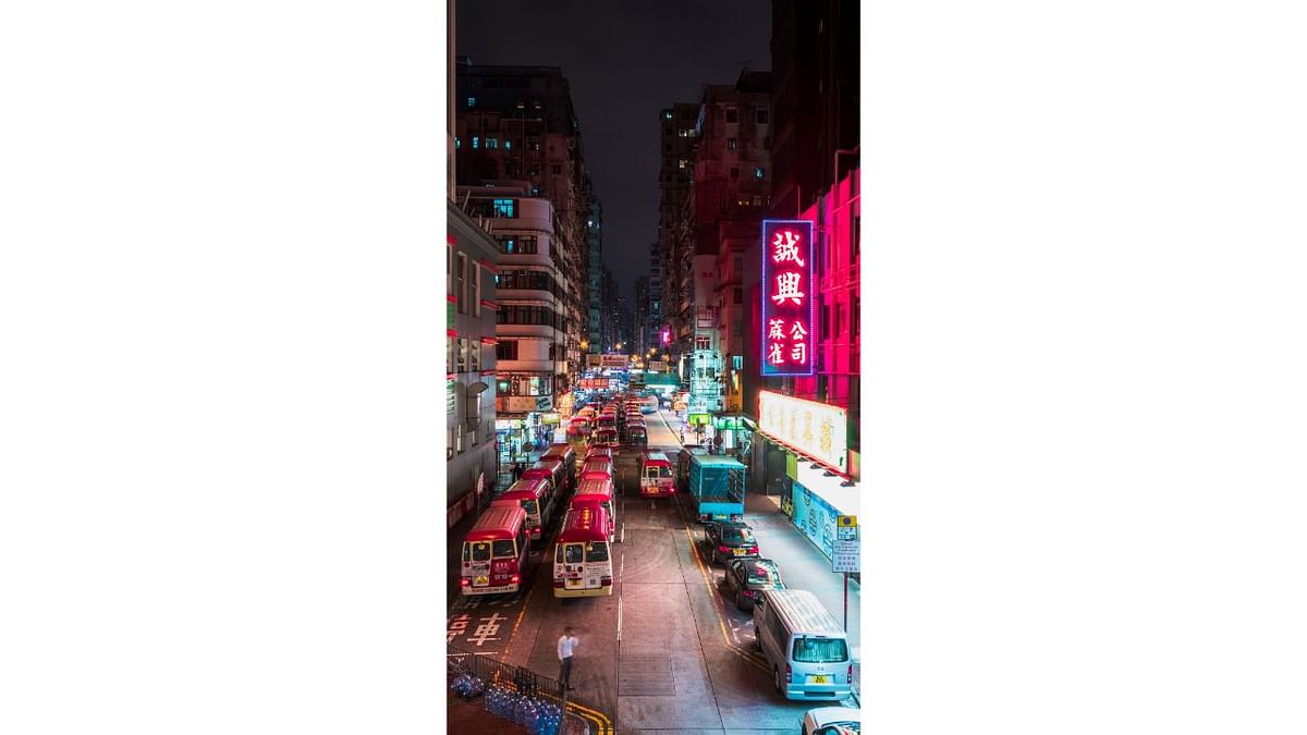 Hong Kong, where skyscrapers meet centuries-old temples, secured the first spot in the Best Public Transport category. Credit: Jay Ngai/Pexels