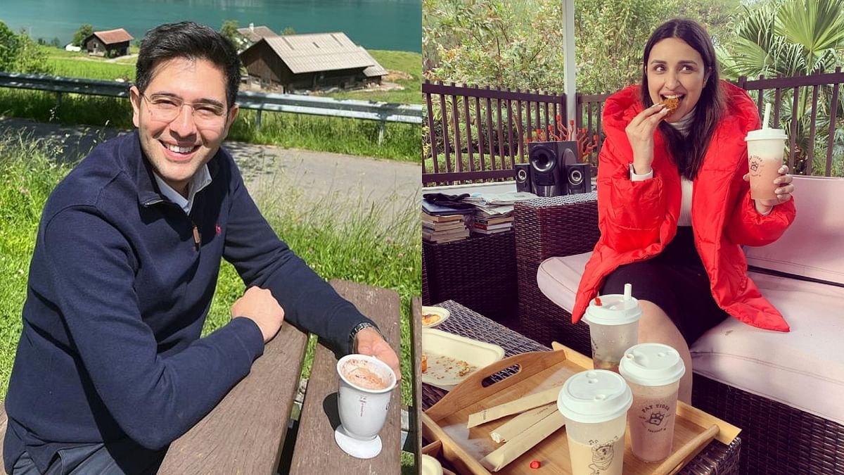 The couple, however, remained tight-lipped about their relationship ever since they sparked dating rumours. Credit: Instagram/@raghavchadha88 & Instagram/@parineetichopra