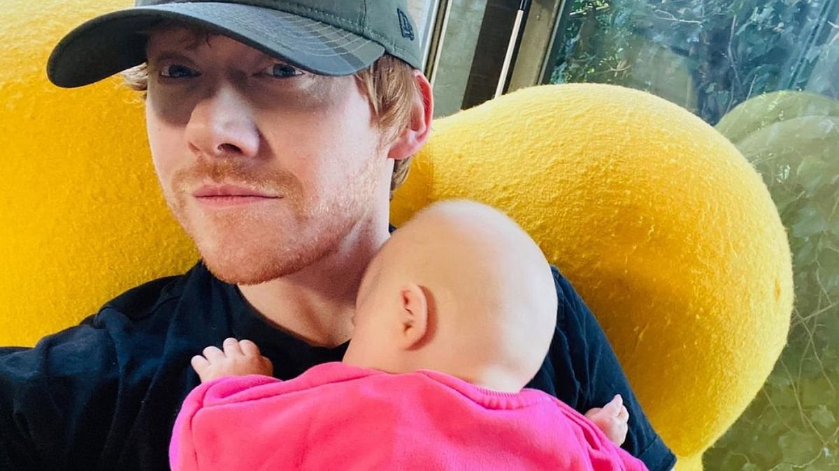 'Harry Potter' actor Rupert Grint was the fifth celebrity to get the fastest one million Instagram followers. He made a heartwarming debut on Instagram with an adorable picture of his daughter. Reportedly, Rupert took a little over four hours to fetch a million followers. Credit: Insgtagram/@rupertgrint