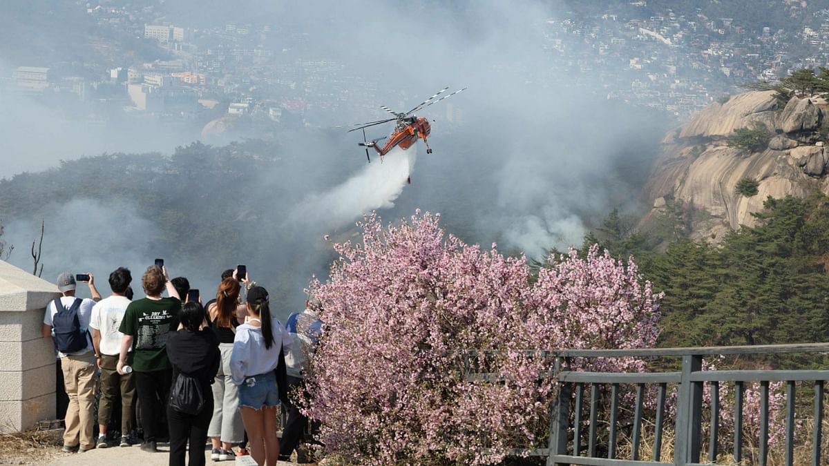 Access to the mountain remained blocked, and households that had been evacuated were awaiting clearance to return. Credit: AFP Photo