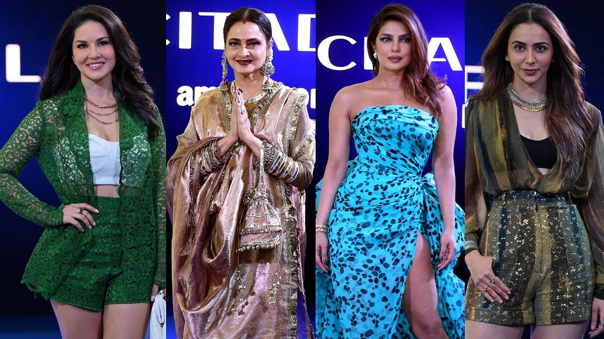 Citadel APAC Premiere: Rekha, Sunny Leone, Nora Fatehi & others set the blue carpet on fire