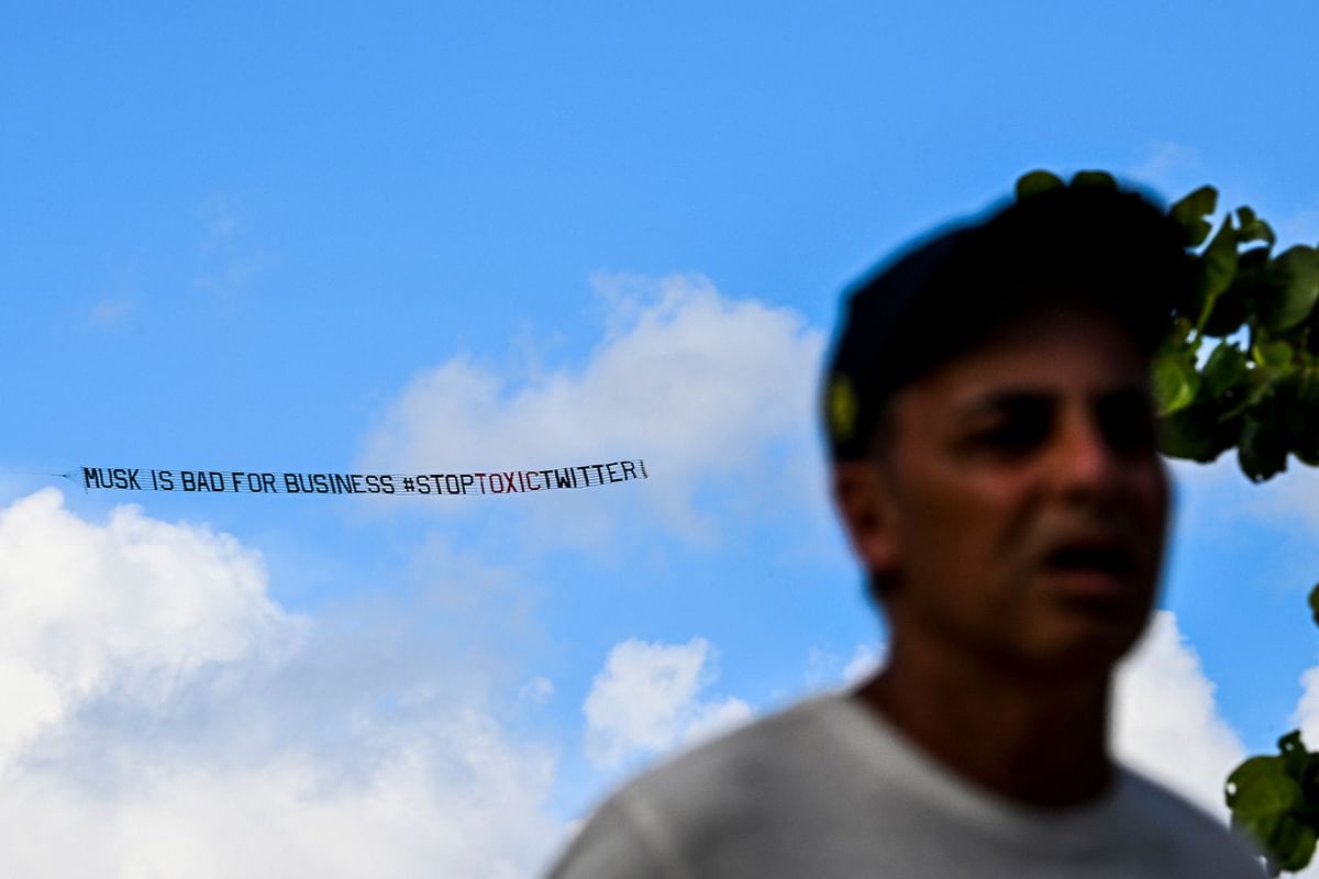 A banner reading