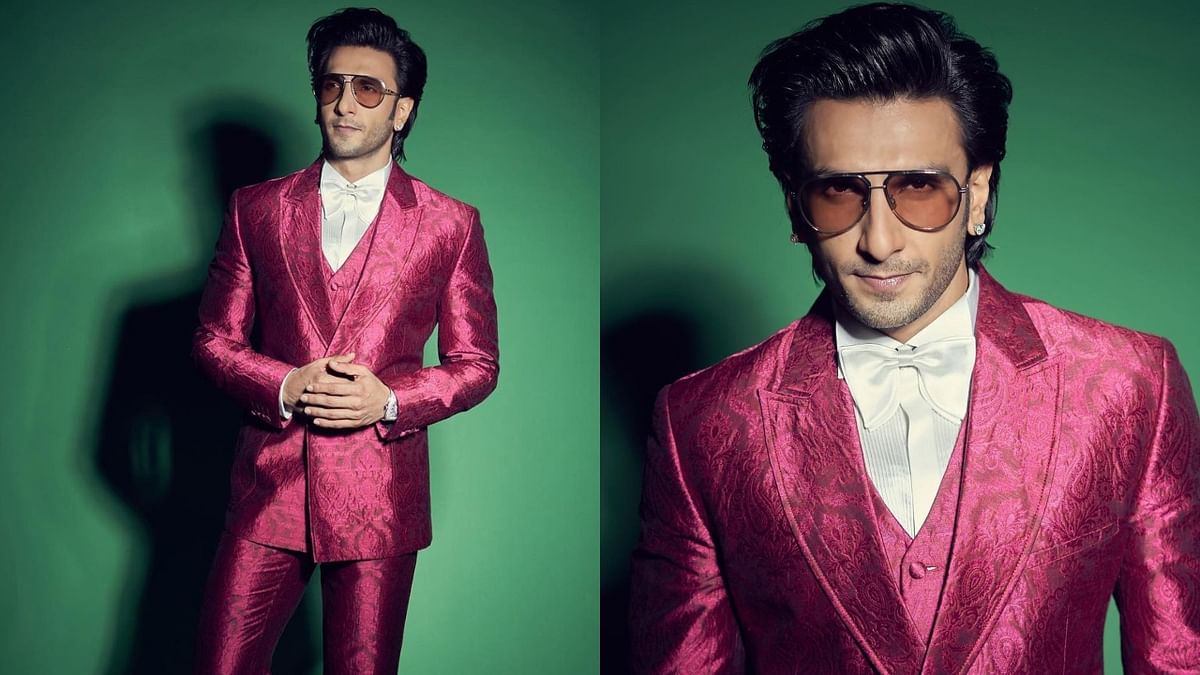 Ranveer Singh: One of the many style lessons we have learnt from Ranveer Singh is that this has to be the year of the statement suit. Singh has put to rest basic blacks and navies, and opted for more arresting hues, like candy floss pink and rich burgundy. The key to pulling off a bright and bold colour is keeping the cut sleek that elevates the overall look. Credit: Instagram/@ranveersingh