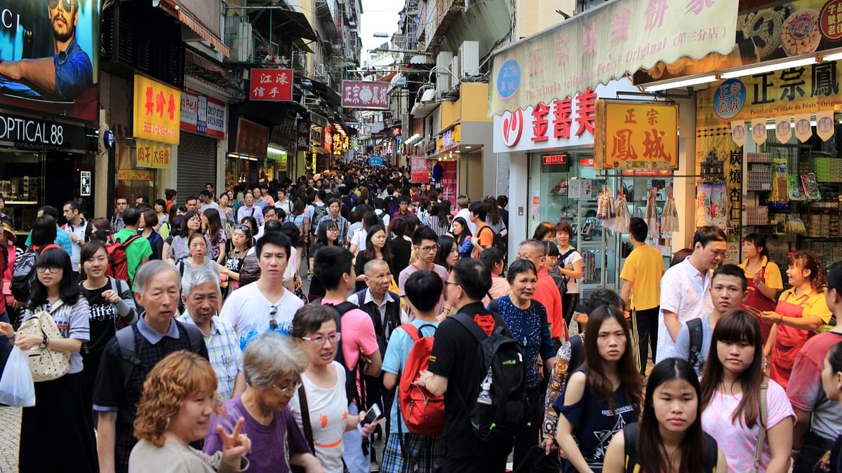 China is the second most populous with 1425.7 million people. Credit: Getty Images