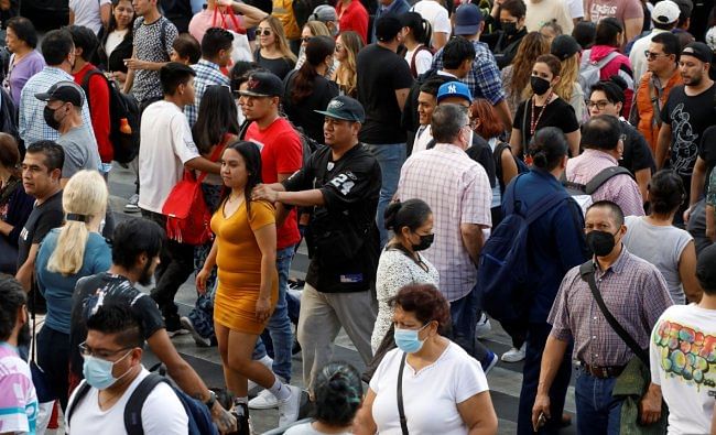 With a population of 128.5 million, Mexico rounds off the top ten list of 'Most populated nations in the World'. Credit: Reuters Photo