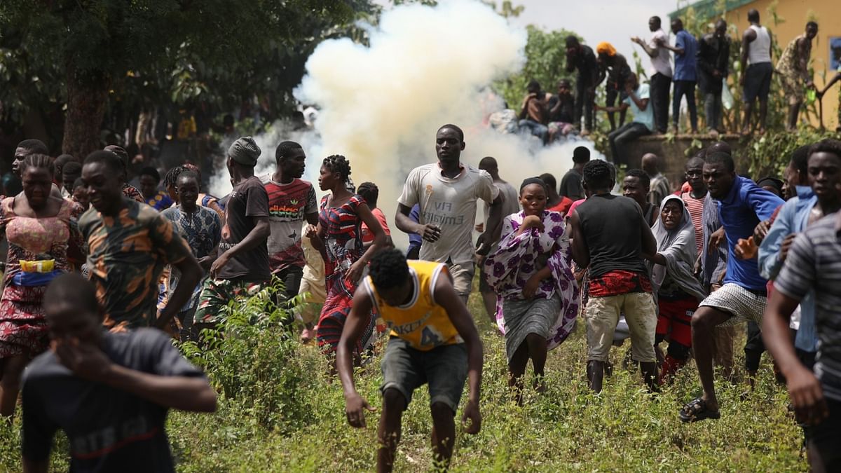 Sixth on the list is Nigeria with 223.8 million population. Credit: AFP Photo