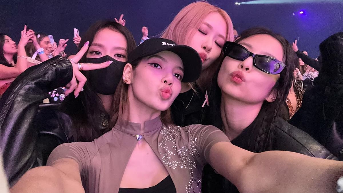 The second night at the Coachella saw K-pop phenomenon BLACKPINK performing infront of tens of thousands of festival-goers partied to a string of their pop smashes. Credit: Twitter/@honorslisa