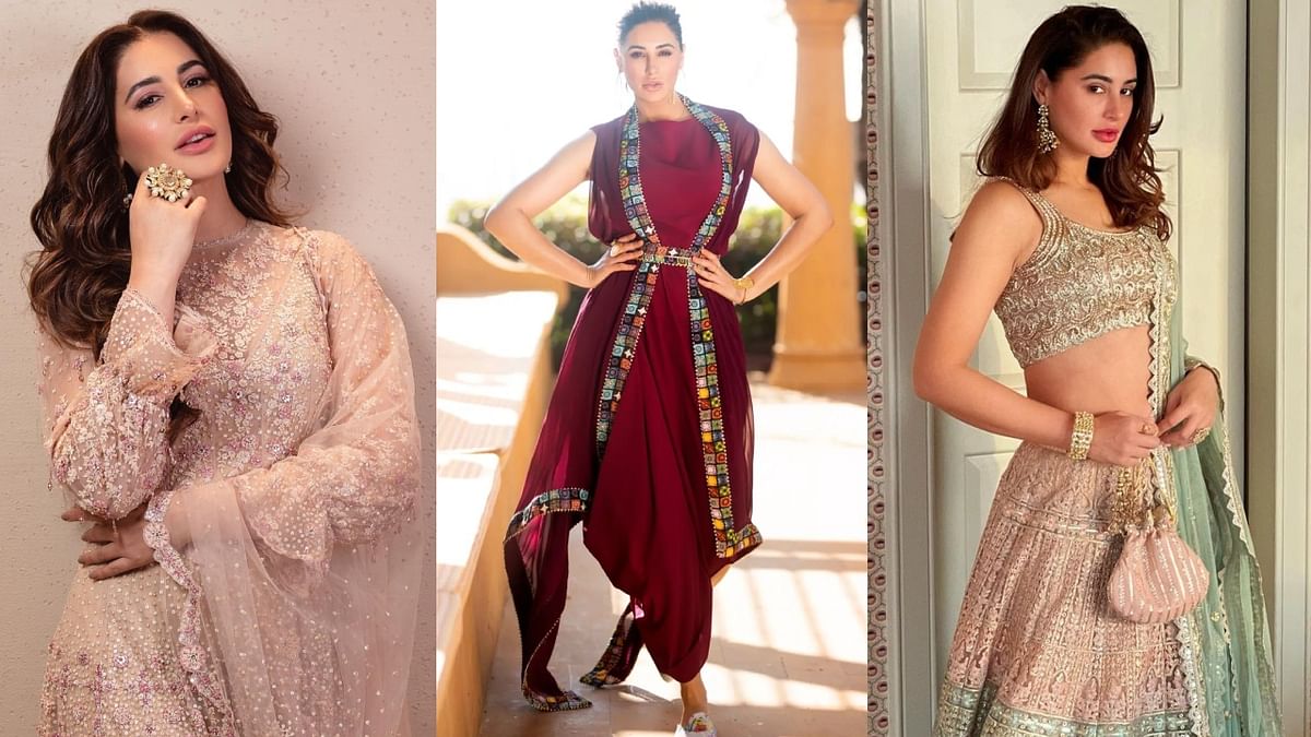 In Pics | 5 Times Nargis Fakhri showed her love for traditional wear