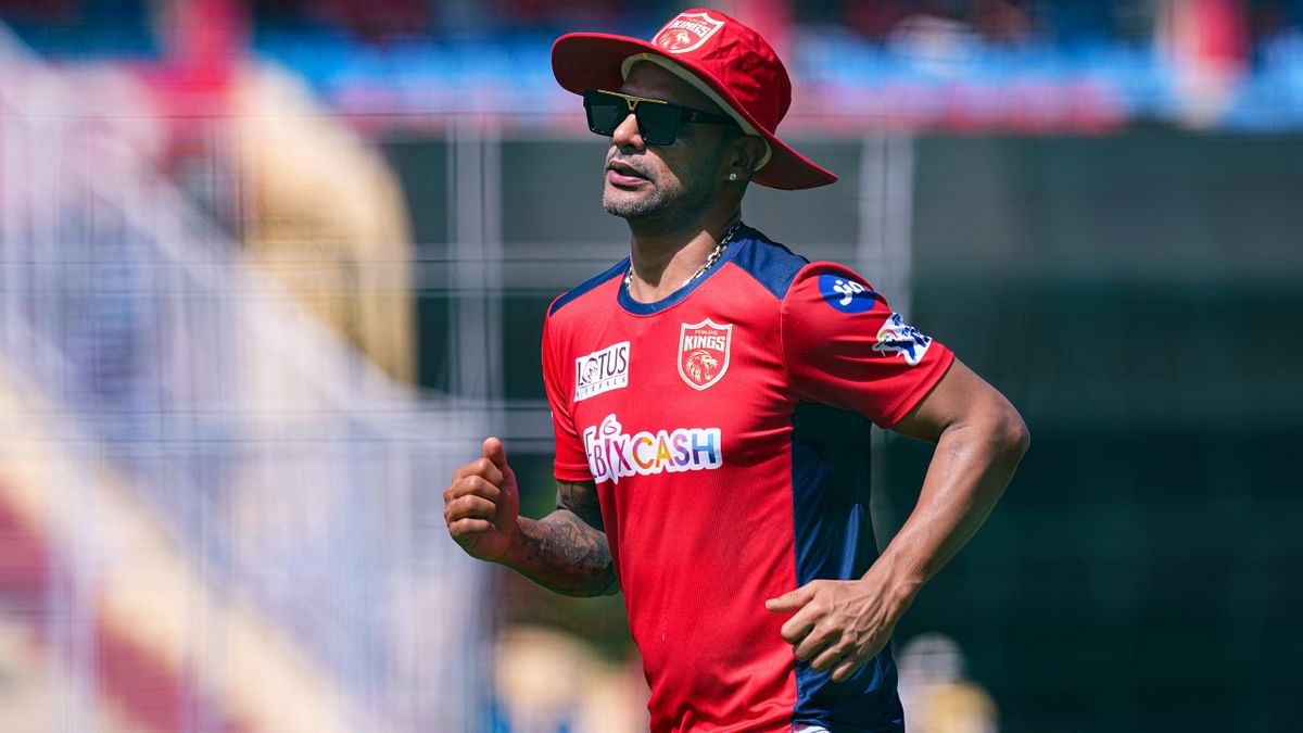 Stylish player Shikhar Dhawan kickstarted his IPL career with the then Delhi Daredevils in 2008 and has played for teams like Mumbai Indians, Deccan Chargers, Sunrisers Hyderabad and Punjab Kings XI since its inception. Credit: PTI Photo