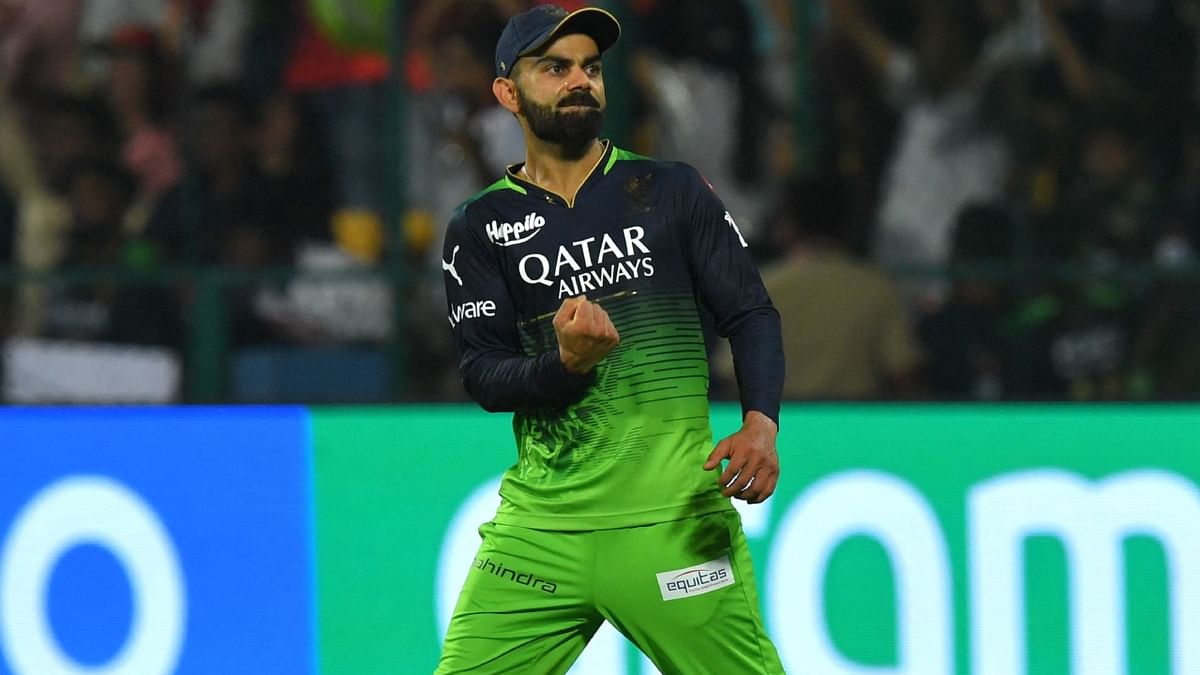 Former Indian skipper Virat Kohli is undoubtedly one of the most popular cricketers in the world. Kohli was acquired by RCB ahead of the inaugural season of Indian Premier League (IPL) and since then he has played only for the Bengaluru-based franchise in the cash-rich T20 tournament. Credit: AFP Photo