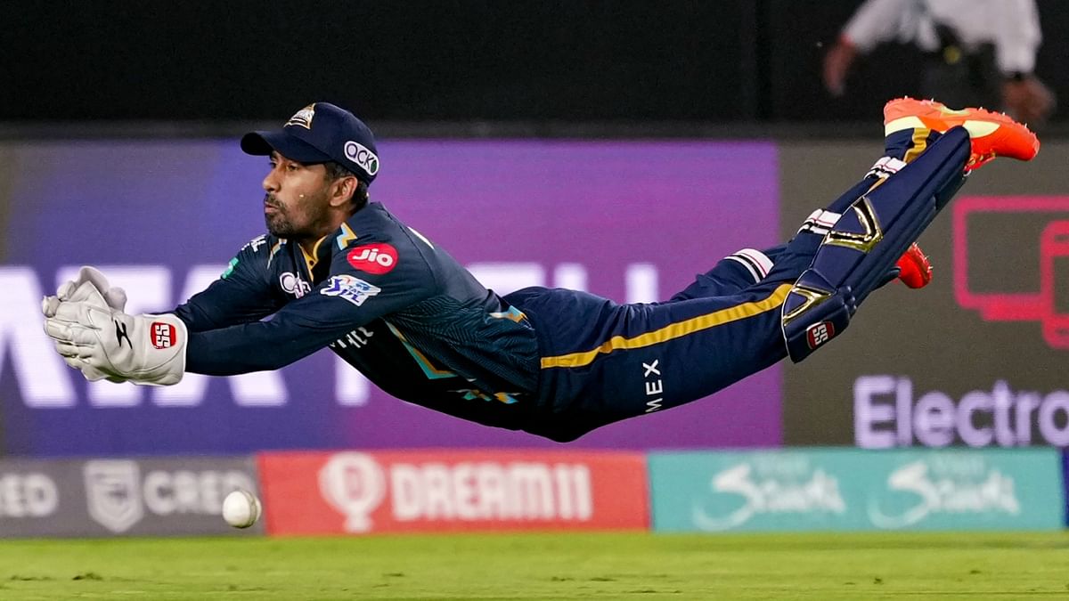Wicketkeeper and a handy contributor with the bat, Wriddhiman Saha has displayed his skills for several IPL teams since its beginning. He has played for Kolkata Knight Riders, Chennai Super Kings, Punjab Kings and Sunrisers Hyderabad. Credit: PTI Photo