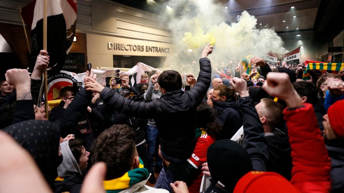 United fans have repeatedly tried to force the Glazers out, with many angered by the nature of their leveraged $1.4 billion buyout in 2005. Credit: Reuters Photo