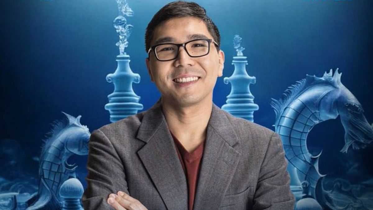 Wesley So, Filipino and American chess grandmaster and three-time US Chess Champion (in 2017, 2020, and 2021), secures the eighth position on the list. Credit: Twitter/@wr_chess